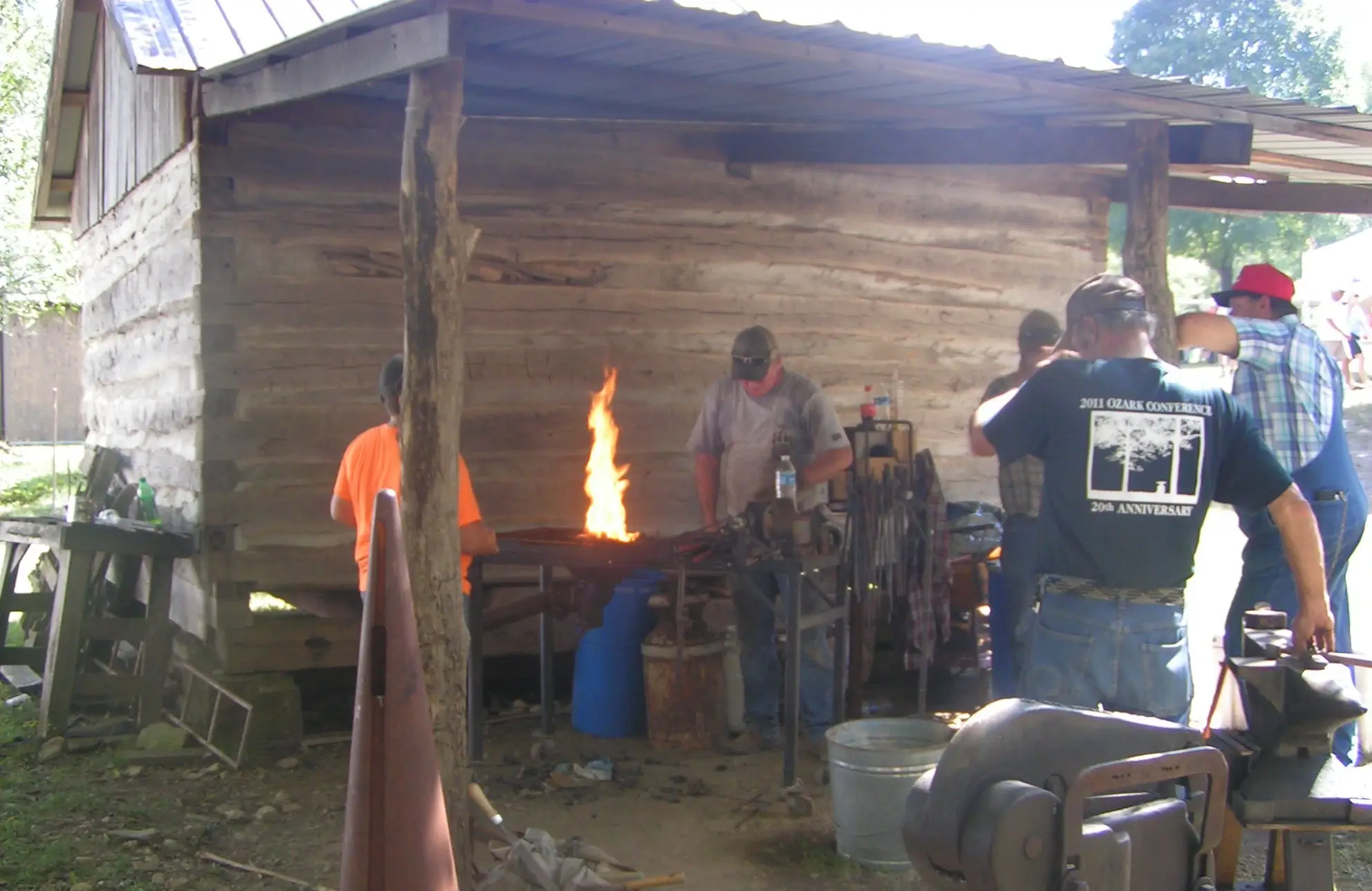 Blacksmiths at work